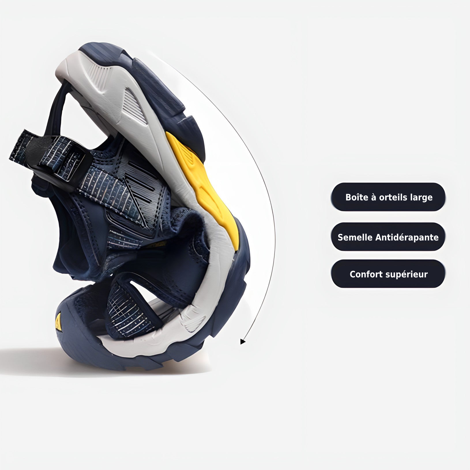 Sandales Fermées Randonnée Homme