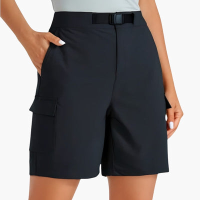 Short de Randonnée Léger avec Poches Femme