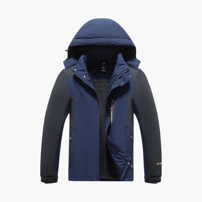 Veste Randonnée Imperméable Résistante de Montagne
