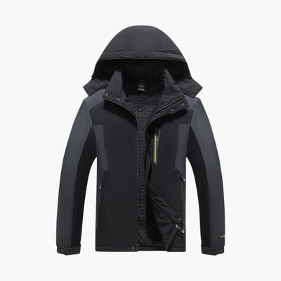 Veste Randonnée Imperméable Résistante de Montagne