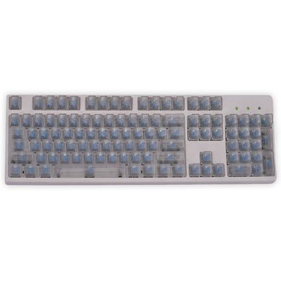 Blank translucent keycaps