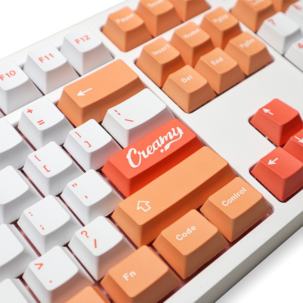 gmk peaches and cream