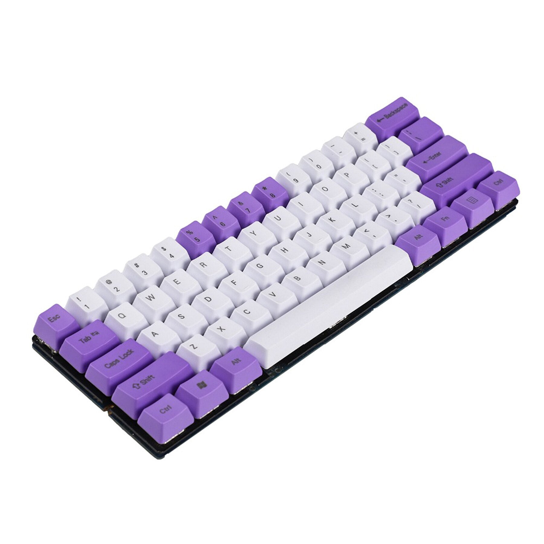Keycaps White and Purple