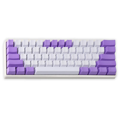Keycaps White and Purple